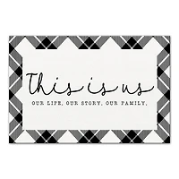 This Is Us 24" x 16" Canvas Wall Art