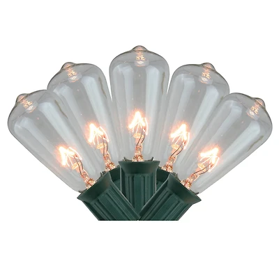 20ct. Clear Mini Edison Christmas String Lights