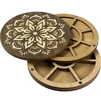 Wonderland Crafts 5.5" Multi-Layer Circle Bead Organizer