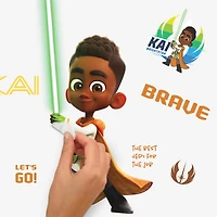 RoomMates Star Wars Young Jedi Adventures Wall Decals