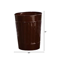 10" Brown Farmhouse Country Pail Planter