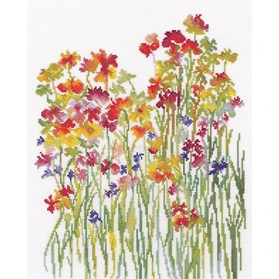 RTO Flower Watercolor Cross Stitch Kit