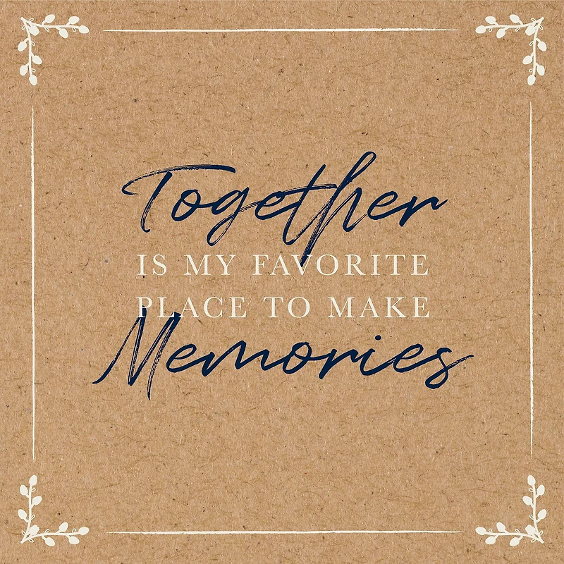 C.R. Gibson® Scrapbook Complete™ Make Memories Album