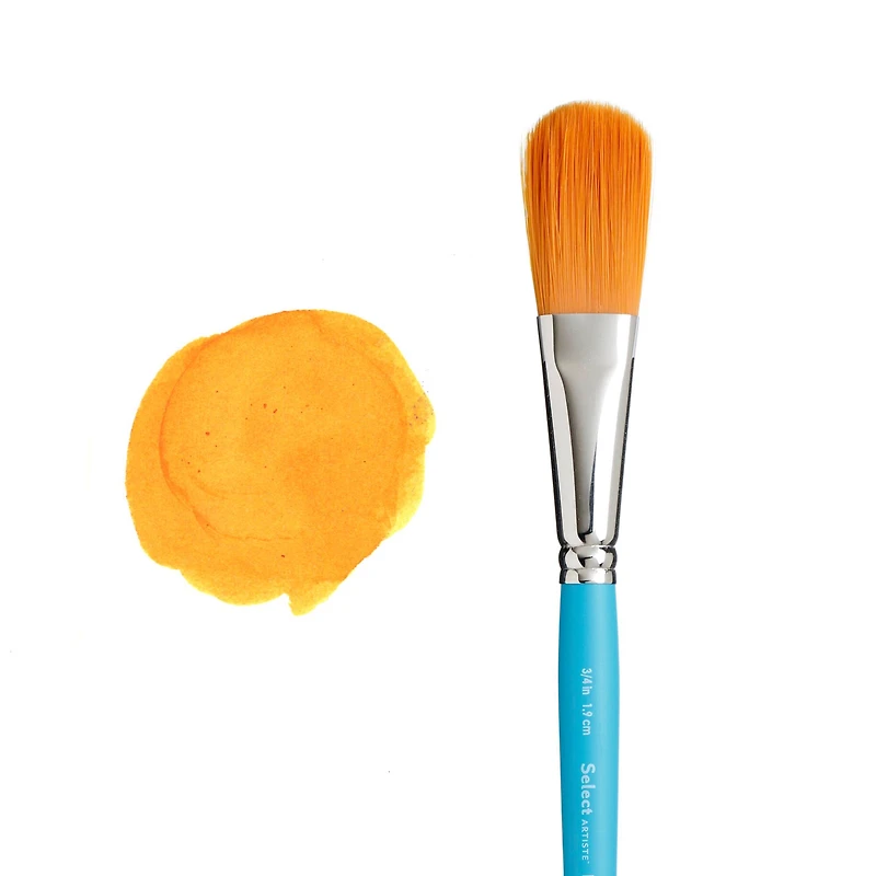 12 Pack: Princeton™ Select™ Artiste Series 3750 Short Handle Oval Wash Brush