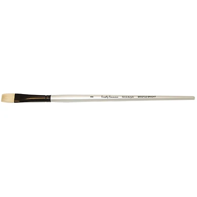 Robert Simmons Simply Simmons Long Handle Bristle Bright Brush, Size 8