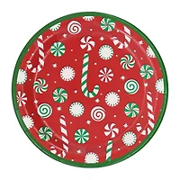 7" Candy Cane Paper Plates, 12ct. by Celebrate It™