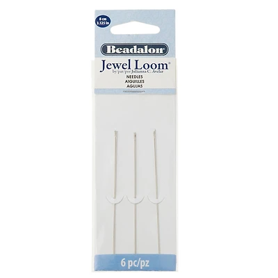 12 Packs: 6 ct. (72 total) Beadalon® Jewel Loom™ Needles
