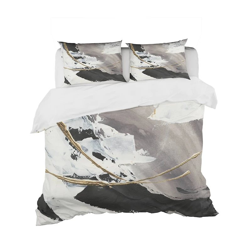 Designart 'Glam Printed Arcs II' Glam Bedding Set