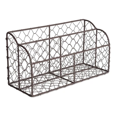 DII® Chicken Wire Desktop Letter Holder