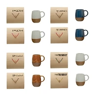 Hello Honey® Stoneware Mug in Wood Box, 8ct.