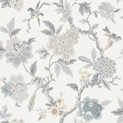 RoomMates Gray & Taupe Gray Candid Moments Peel & Stick Wallpaper