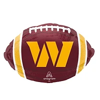 17" Washington Commanders Football Foil Balloon