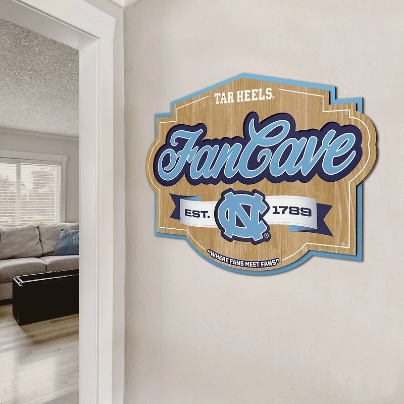 NCAA Fan Cave Sign