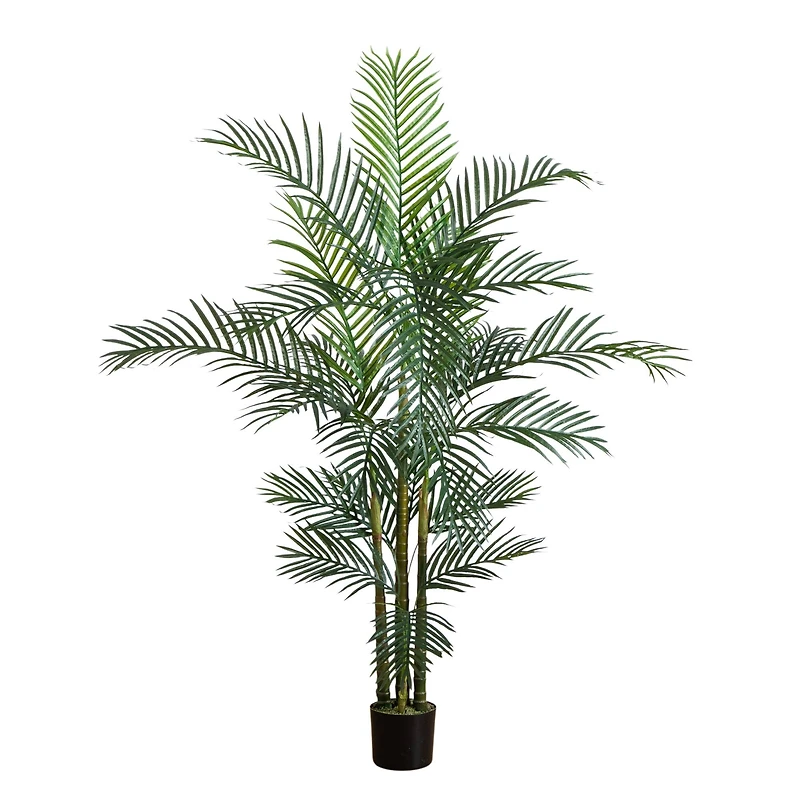 6ft. Potted UV Resistant Areca Palm Tree