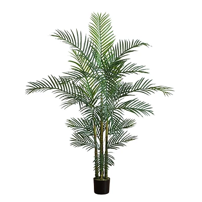 6ft. Potted UV Resistant Areca Palm Tree