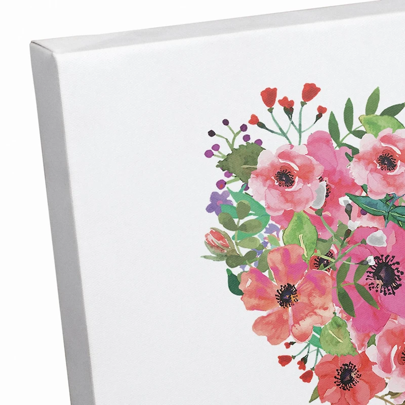 Home Is Where The Heart Is Canvas Wall Art