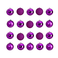 20ct. 3" Shatterproof Christmas Ornaments