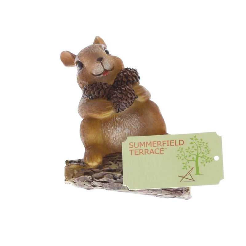 5.75" Gathering Squirrel Tree Décor