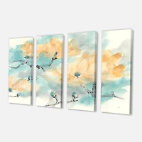 Designart - Teal Buds I