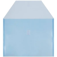 JAM Paper 9.75" x 13" Plastic Hook & Loop Closure Envelopes