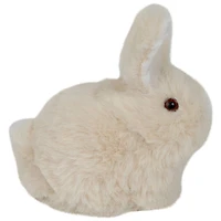 4.5" x 4.75" Plush Sitting Easter Bunny Rabbit Spring Figure