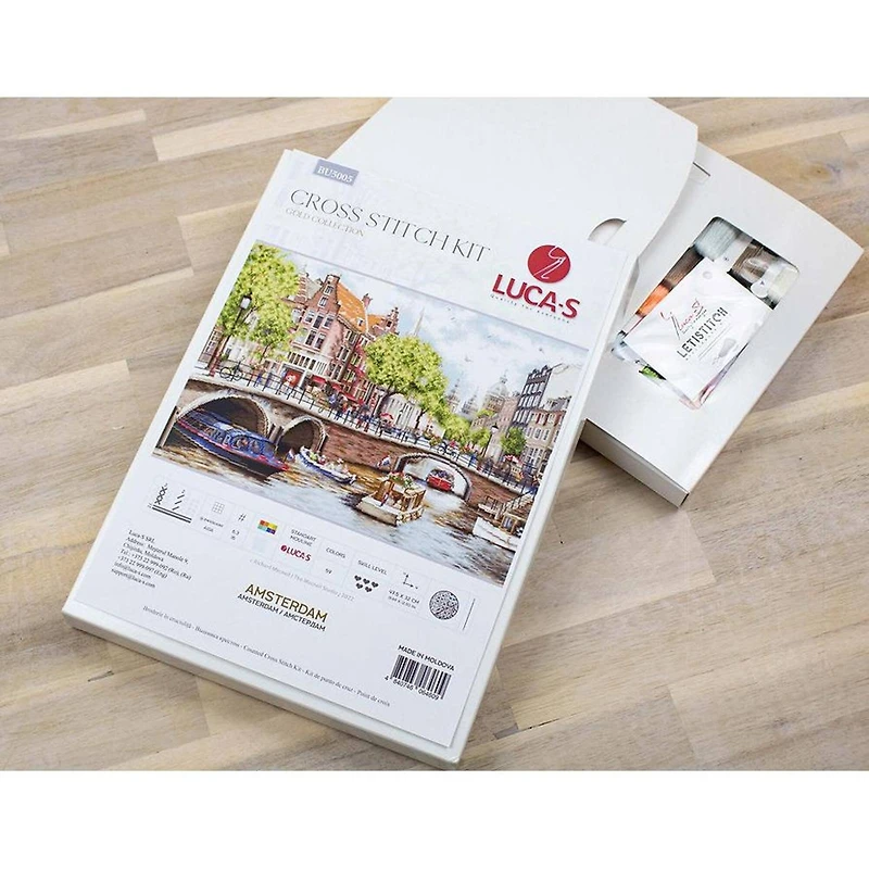 Luca-s Amsterdam Counted Cross Stitch Kit