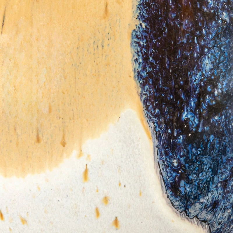 Hello Honey® 2.75" Tan & White Earthen Sip Stoneware Mugs, 4ct.