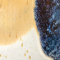 Hello Honey® 2.75" Tan & White Earthen Sip Stoneware Mugs, 4ct.