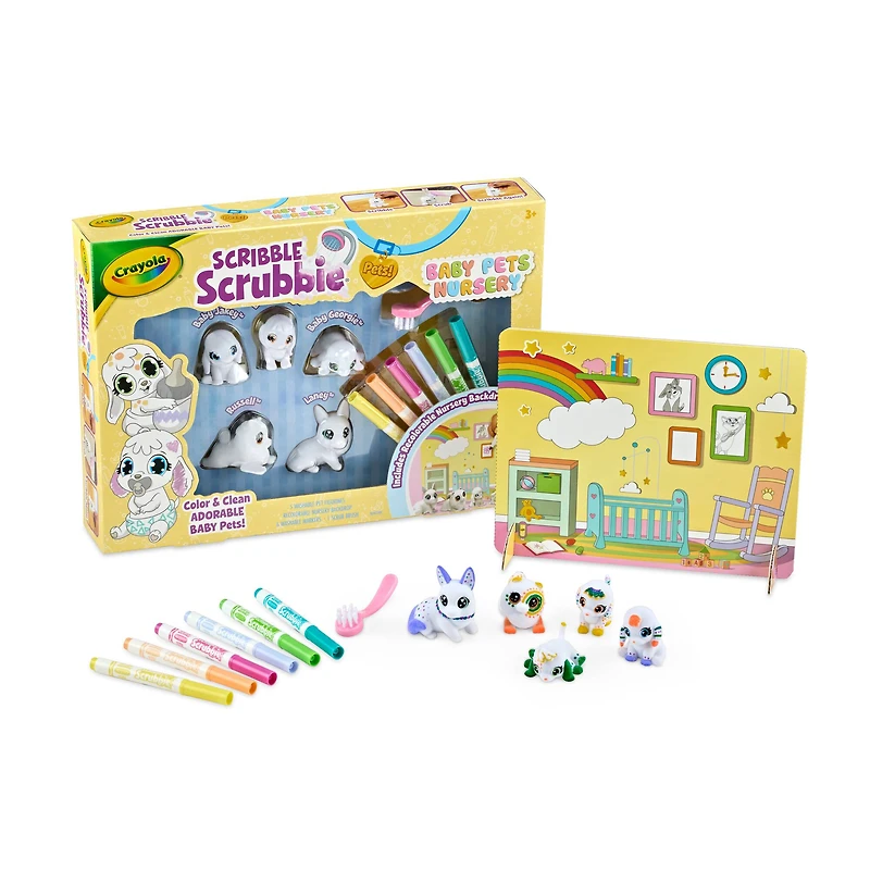 Crayola® Scribble Scrubbie Baby Pets Nursery