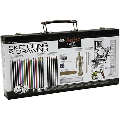 Royal & Langnickel® Essentials™ 32 Piece Sketching & Drawing Beginner Artist Set