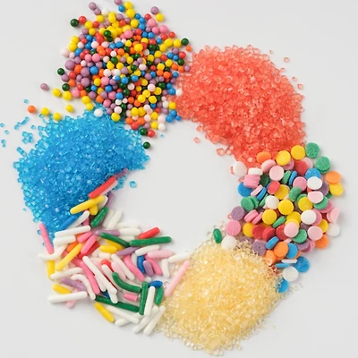 PME Cake Sweet Street® Primary Rainbow Sprinkle Mix