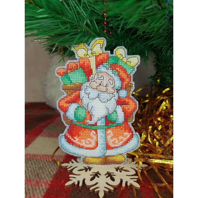 Crystal Art  Set Of Pictures Fairy Tale. Santa Claus