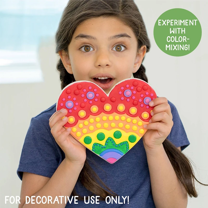 Creative Roots® Paint Your Own Stepping Stones Multipack with Butterfly, Unicorn & Heart Stepping Stones