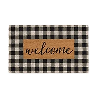 DII® Checkers Welcome Doormat