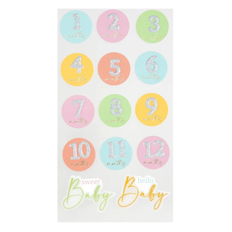 Baby Months Stickers by Recollections™
