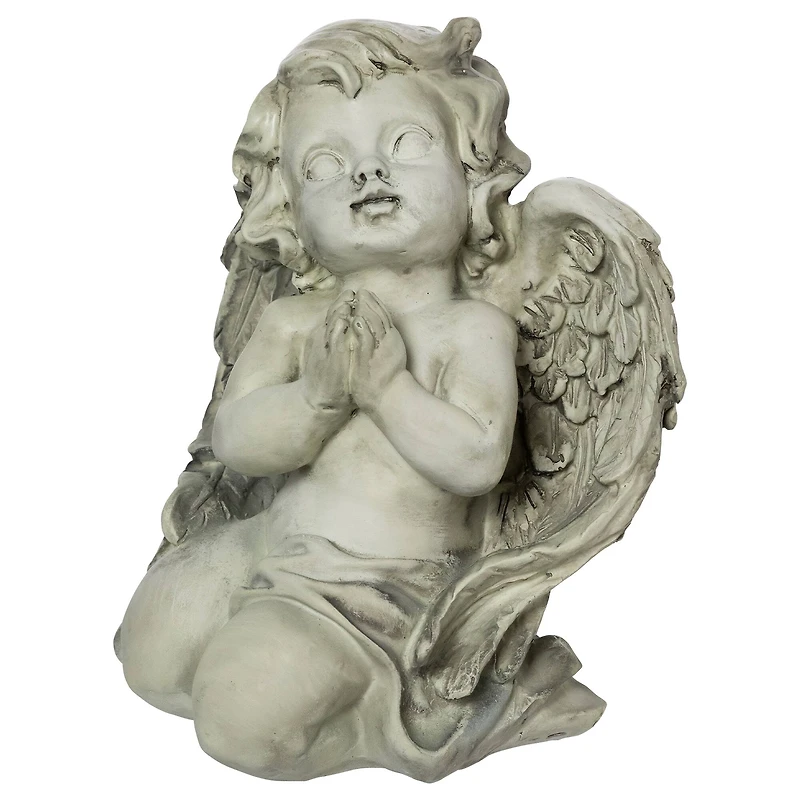 6" Heavenly Gardens Praying Cherub Angel Outdoor Garden Statue
