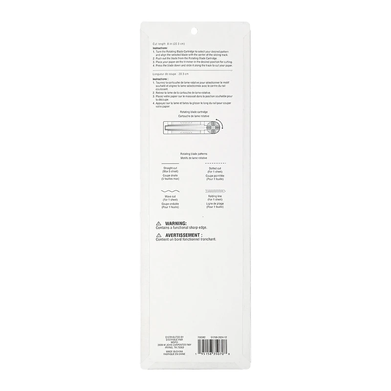 8" 4-in-1 Paper Trimmer by Recollections™
