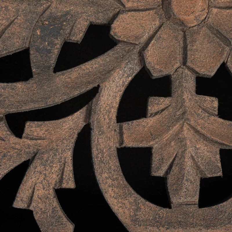 Hello Honey® Espresso Carved Reclaimed & Mango Wood Nesting Boxes Set