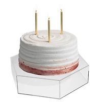 12.5" Fillable Hexagonal Cake Stand by Celebrate It™