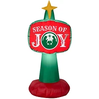 3.5ft. Airblown® Inflatable Outdoor Season of Joy Sign