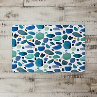 Sea Glass Floor Mat, 27" x 18"