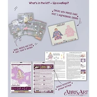 Abris Art Sweetie Bead Embroidery Decoration Kit