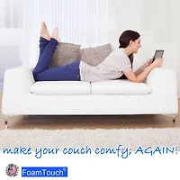 FoamTouch® 3" x 18" x 18" High Density Upholstery Foam