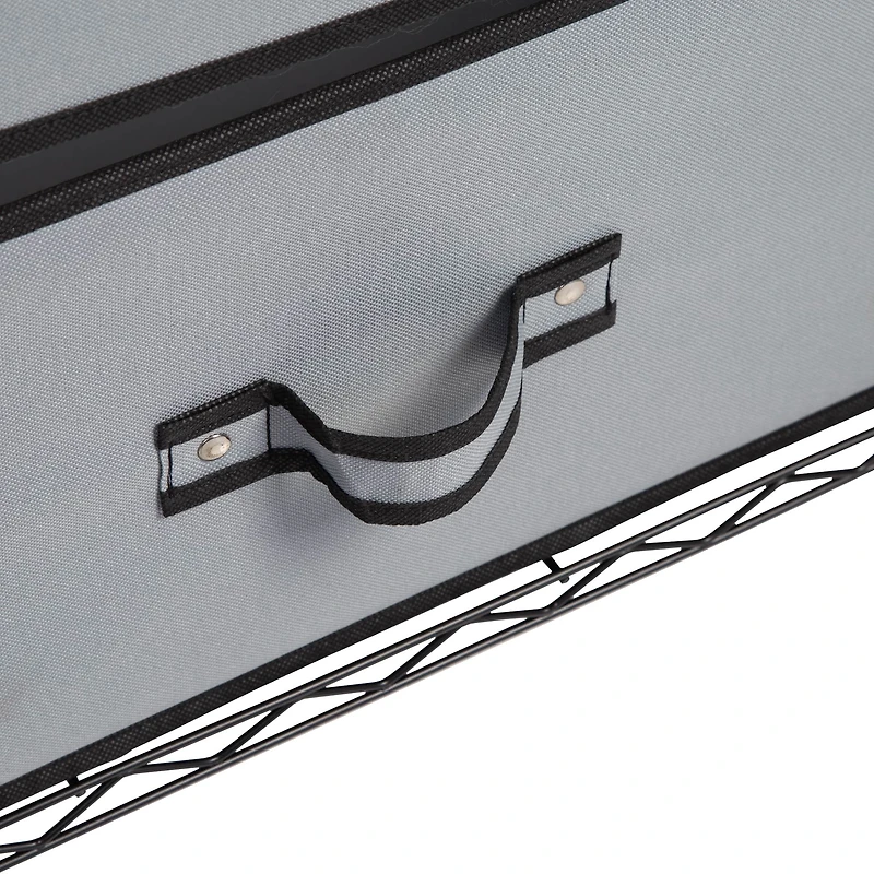 Honey Can Do 43" Clothes Storage Wardrobe With Drawers