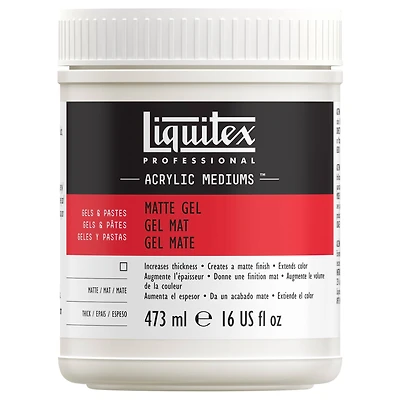 Liquitex® Professional 16oz. Matte Gel Acrylic Medium