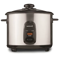 Brentwood 10-Cup Stainless Steel Rice Cooker
