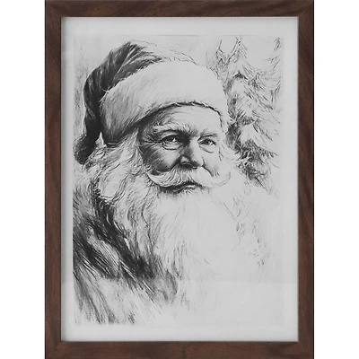 Black & White Santa Wall Art by Ashland®