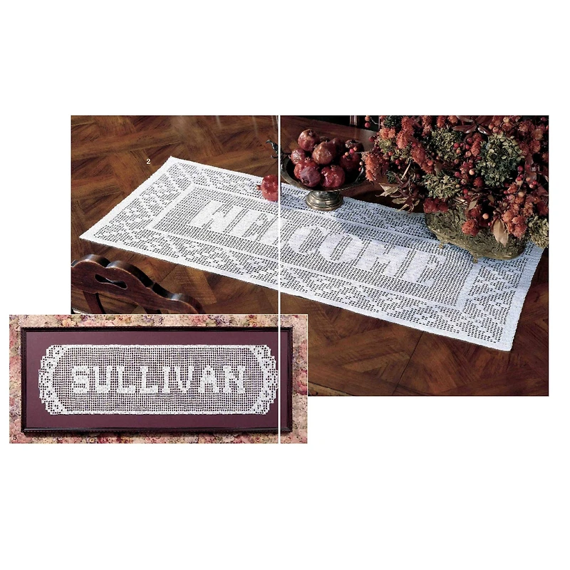 Leisure Arts® Your Name & More in Filet Crochet Book