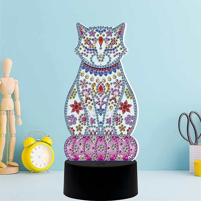 Sparkly Selections Cat Lamp Diamond Art Kit
