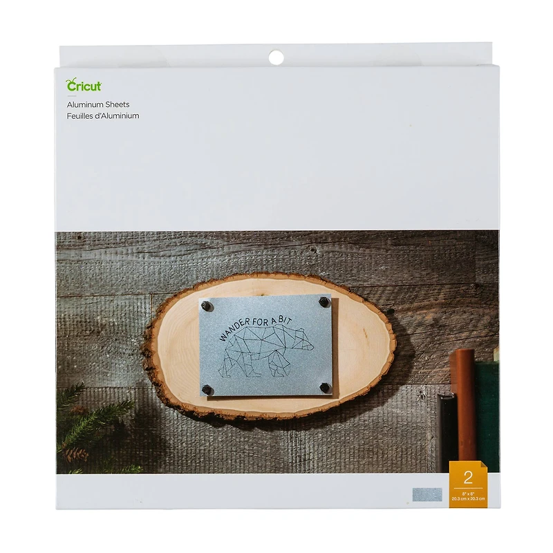 Cricut® 2ct. Aluminum Sheets 8" x 8"